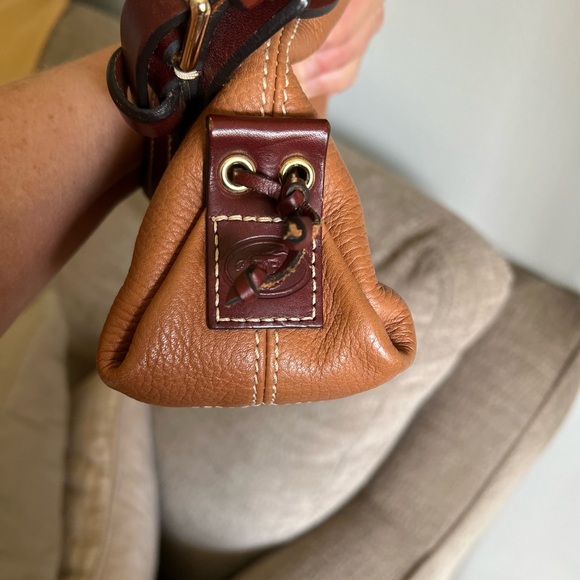Dooney & Bourke Leather Shoulder Bag - Picture 5 of 8